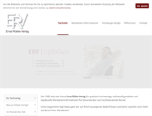 Tablet Screenshot of erv-online.de